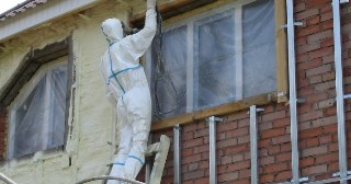 Утепление фасада ППУ в Усолье-Сибирском - от 776 руб/кв м.